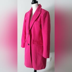 🛑 BCBGMaxAzria Fuchsia Blazer Coat